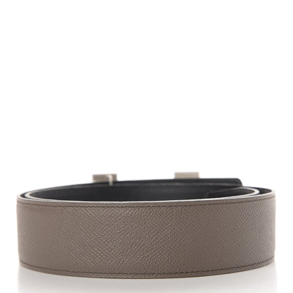 Hermes Epsom Swift 42mm Constance 2 H Belt 80 Etain Black 6 of 6