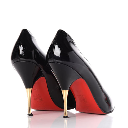 Christian Louboutin Patent Lola Pumps 37.5 Black 4 of 15