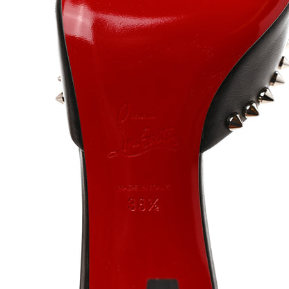Christian Louboutin Nappa Spike Me Dolly 85 Sandals 38.5 Black 6 of 8