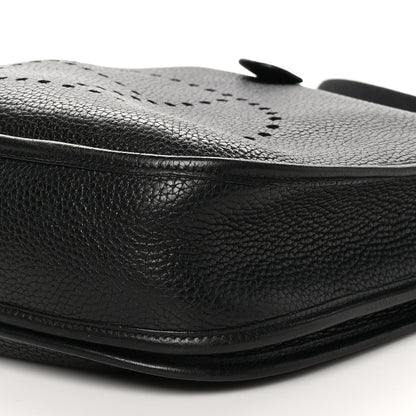 Hermes Taurillon Clemence Evelyne III PM Black 10 of 10