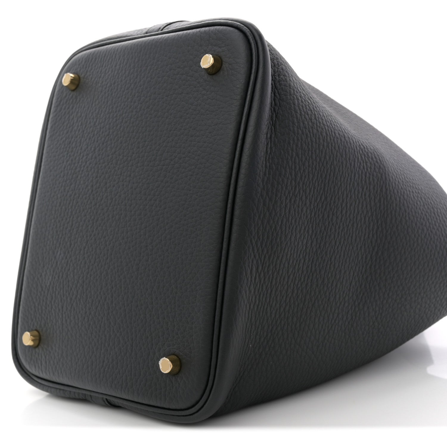 Hermes Taurillon Clemence Picotin Lock 22 MM Black 10 of 12