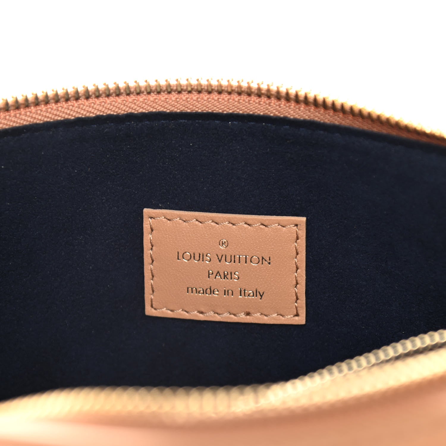 Louis Vuitton Lambskin Embossed Monogram Coussin PM Camel 5 of 10