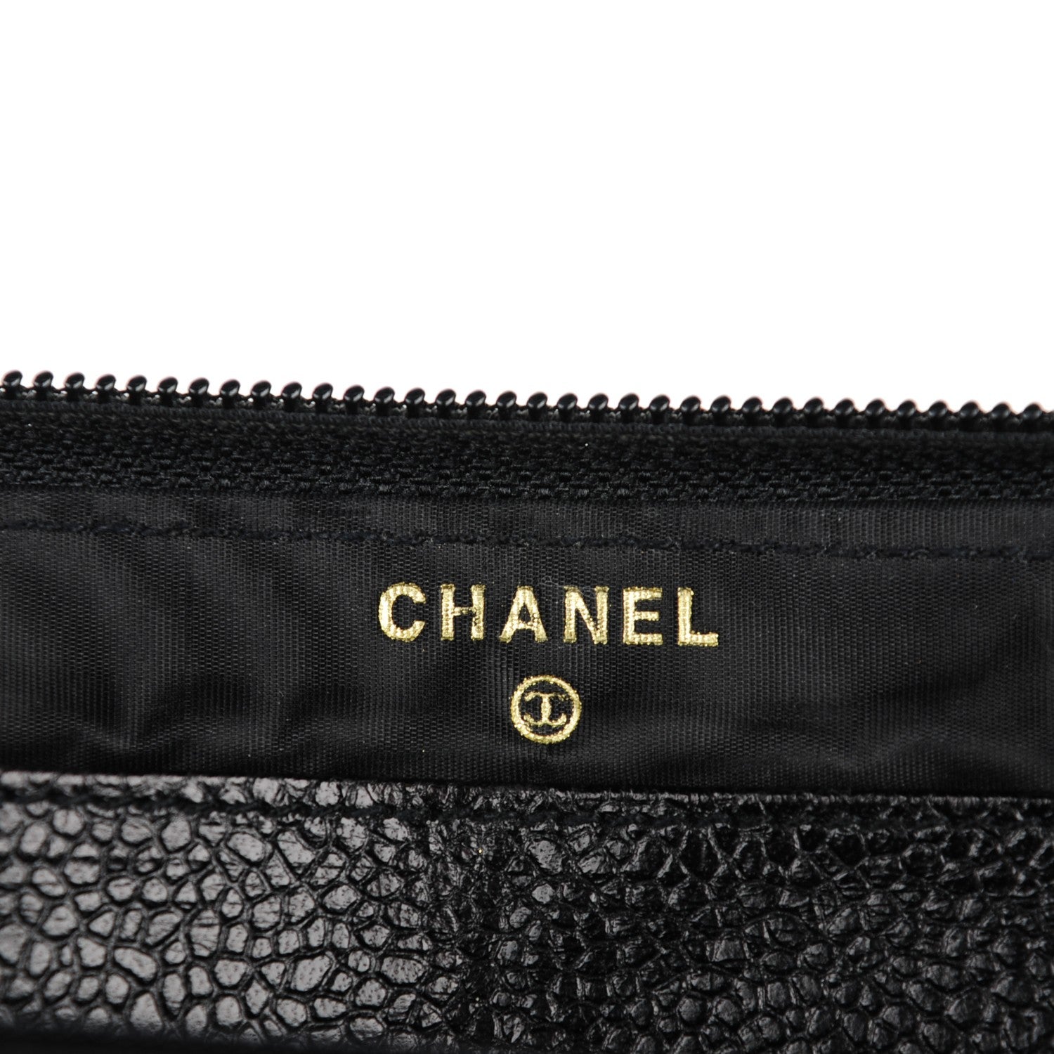 Chanel Caviar Large Timeless CC Zip Around Wallet Black 6 of 9