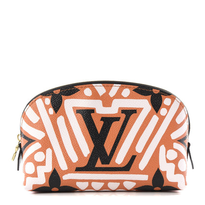 Louis Vuitton Monogram Giant Crafty Cosmetic Pouch Crème Caramel 1 of 9