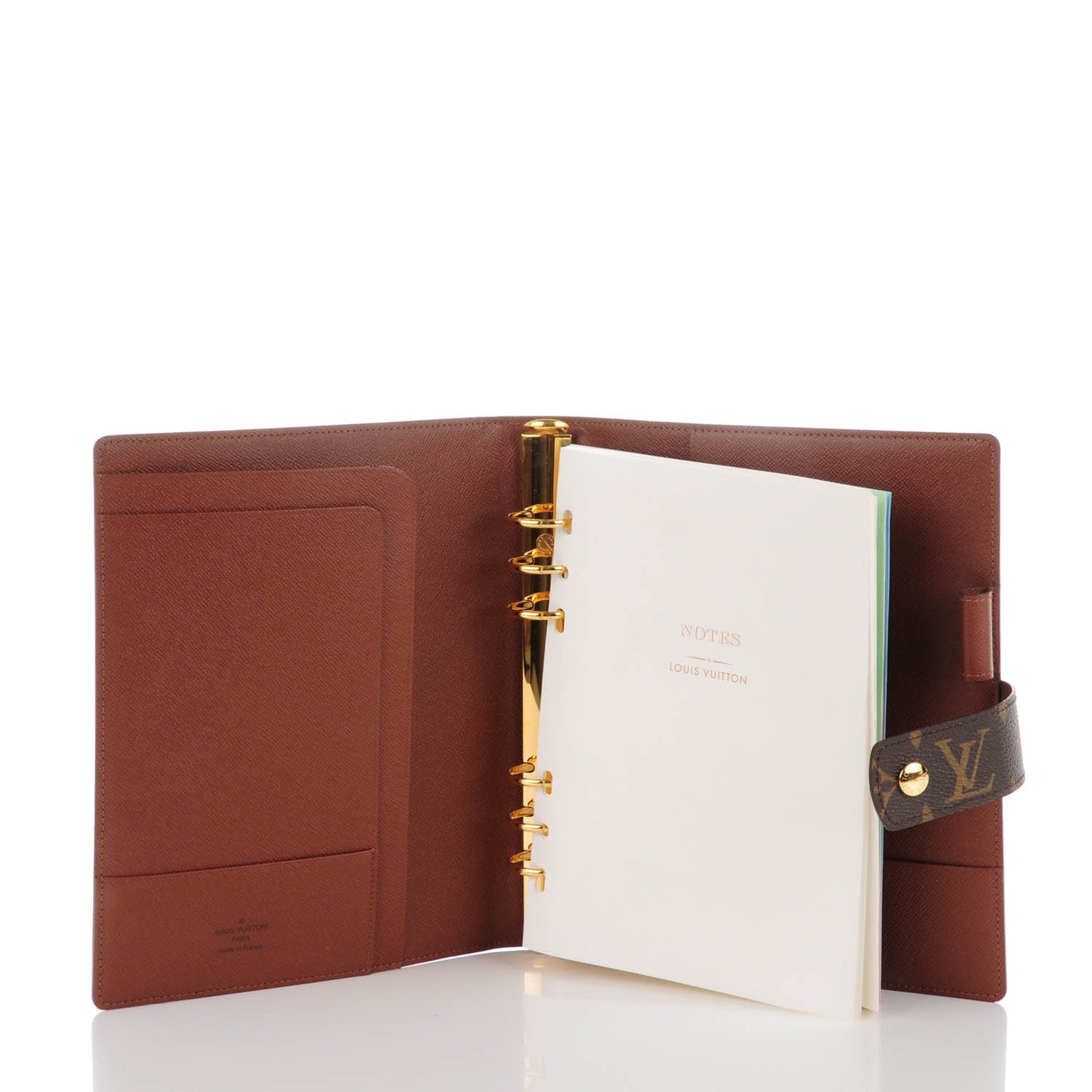 Monogram Large Ring Agenda Cover