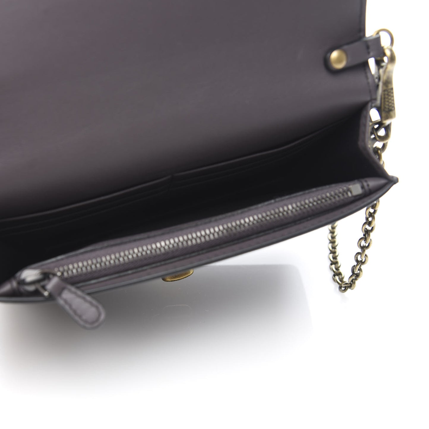 Nappa Ellittica Chain Wallet Quetsche