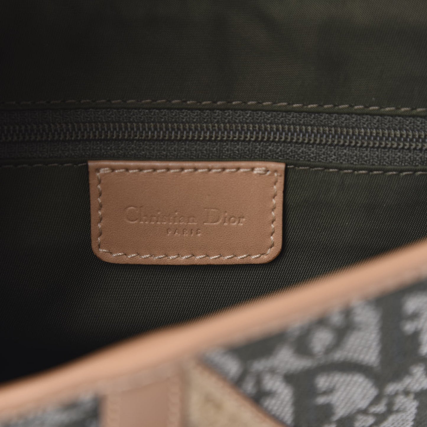 Monogram Double Saddle Bag Green
