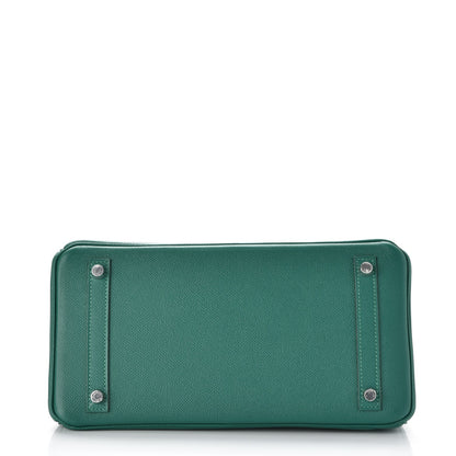 Hermes Epsom Birkin 30 Malachite 6 of 38