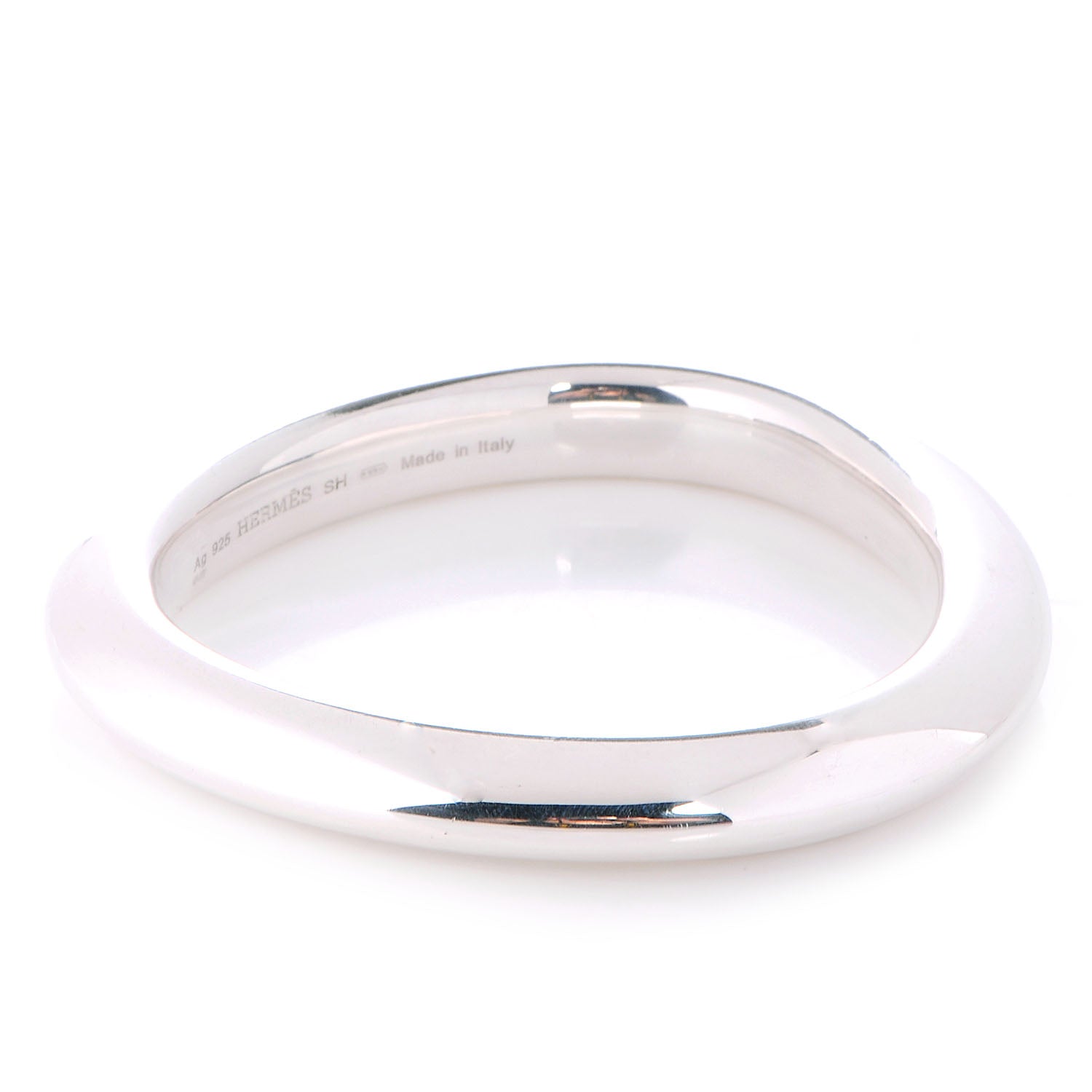 Hermes Sterling Silver Bracelet Small 3 of 5