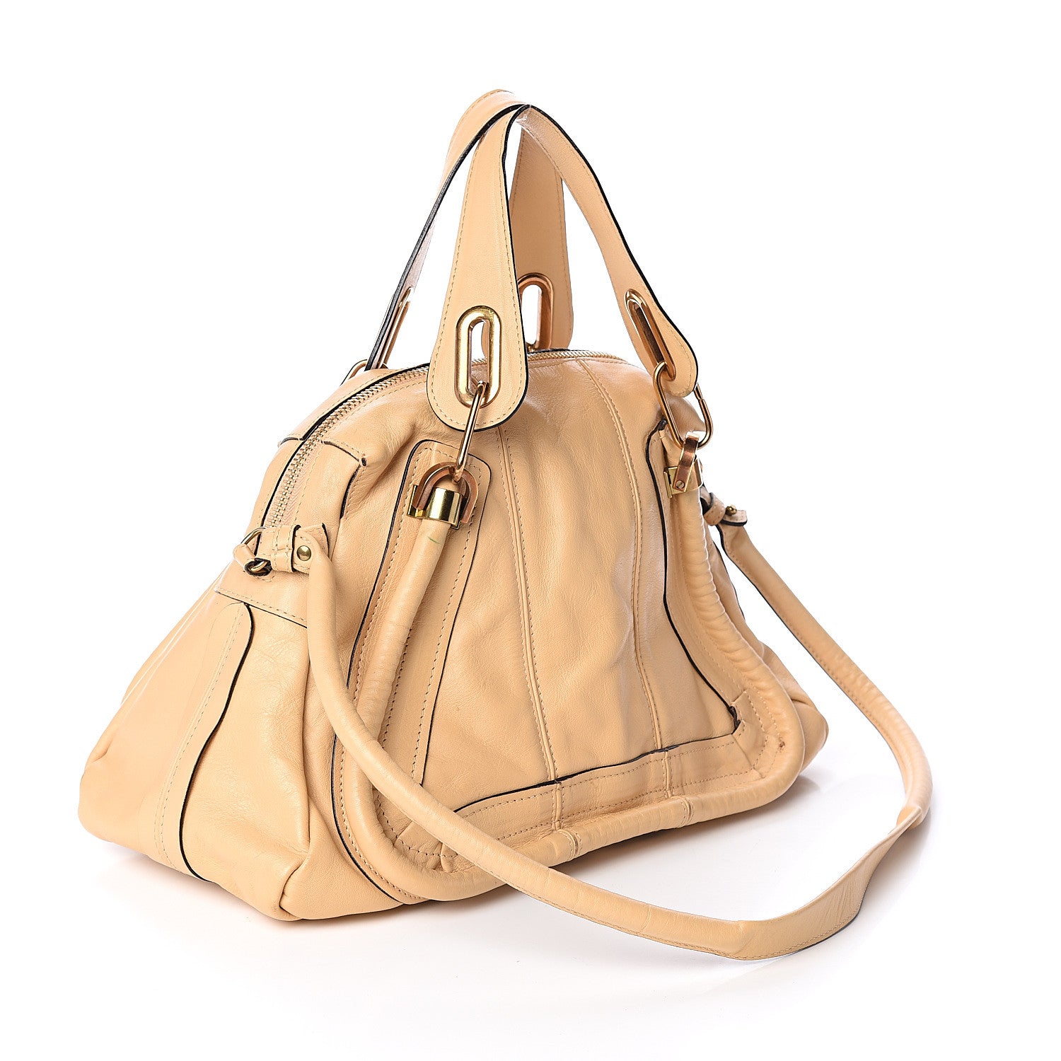 Chloe Calfskin Medium Paraty Eggshell 2 of 8
