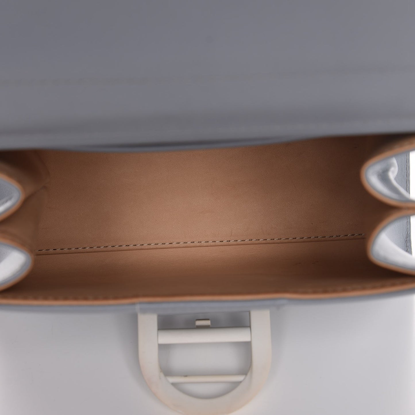 Calfskin Mini Brillant Satchel Light Blue
