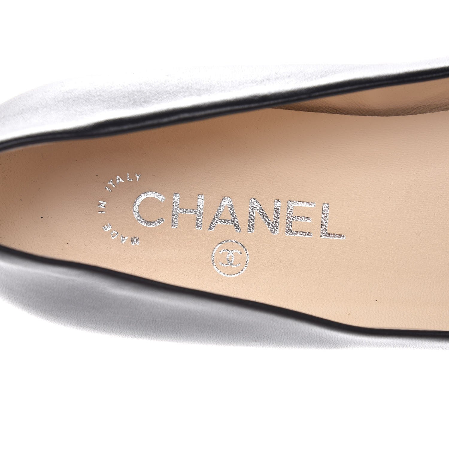 Chanel Lambskin Camellia Ballerina Flats 39.5 Black 6 of 11