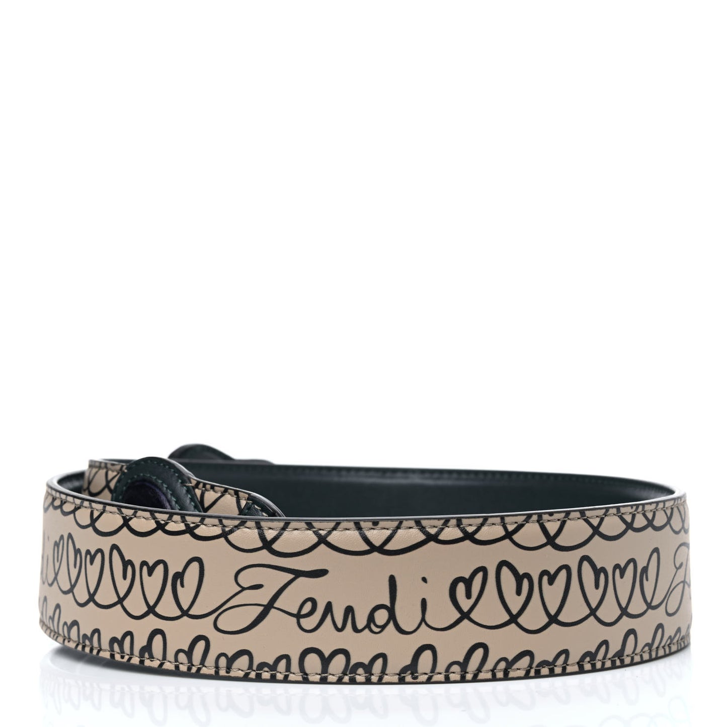 Calfskin Open Your Heart Strap You Amido Amazzonia Multicolor
