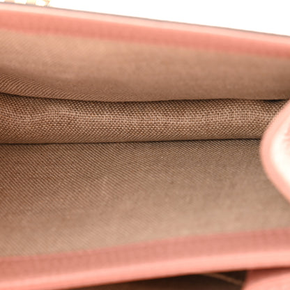 Gucci Dollar Calfskin Small Interlocking G Shoulder Bag Soft Pink 5 of 12