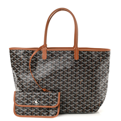 Goyard Goyardine Saint Louis PM Black Gold 1 of 8