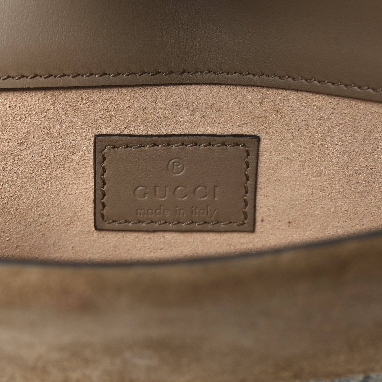 Gucci GG Supreme Monogram Super Mini Dionysus Shoulder Bag Taupe 6 of 11