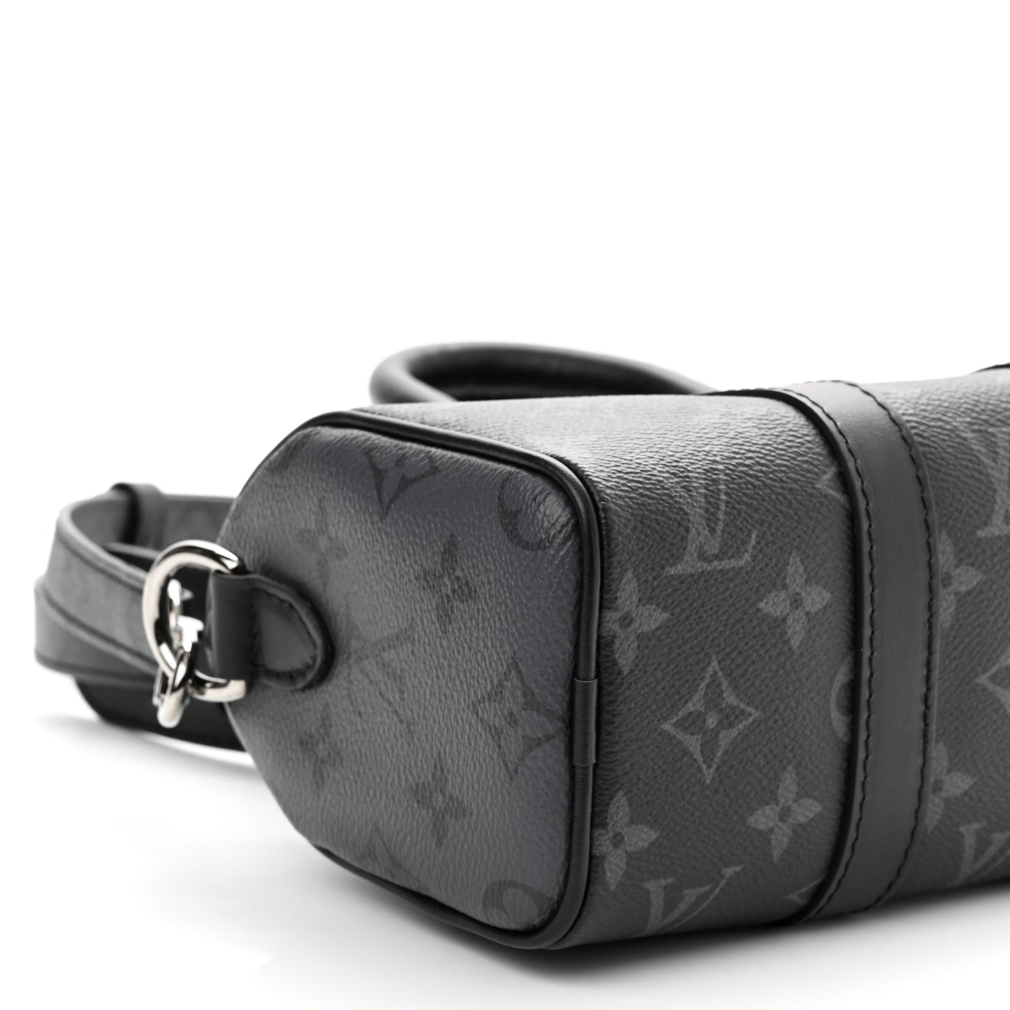 Reverse Monogram Eclipse Keepall XS Black