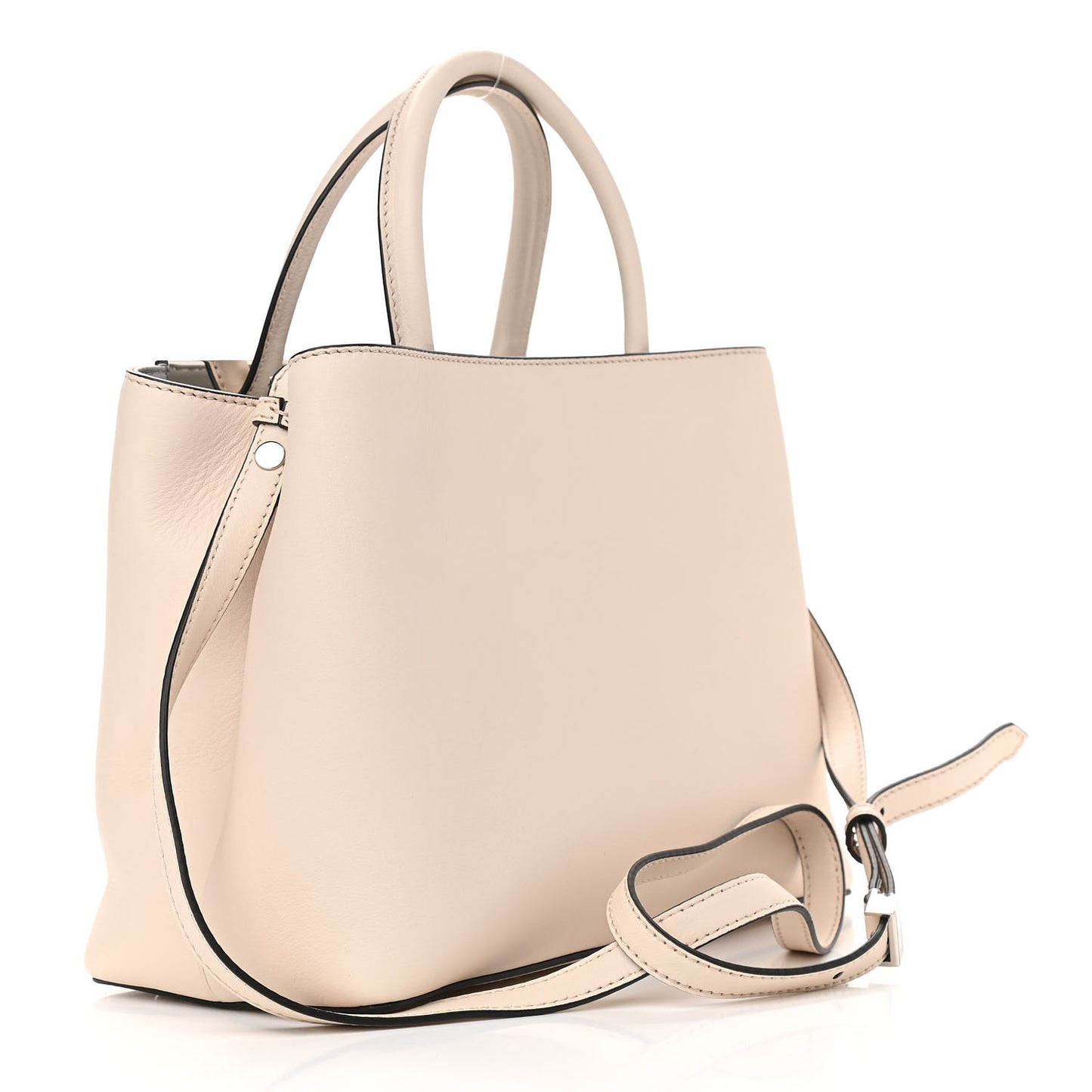 Vitello Dolce Century Petite 2Jours Tote Camelia Ghiaccio
