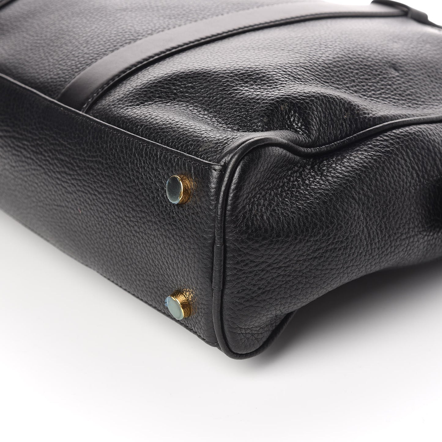 Calfskin Buckley Briefcase Black