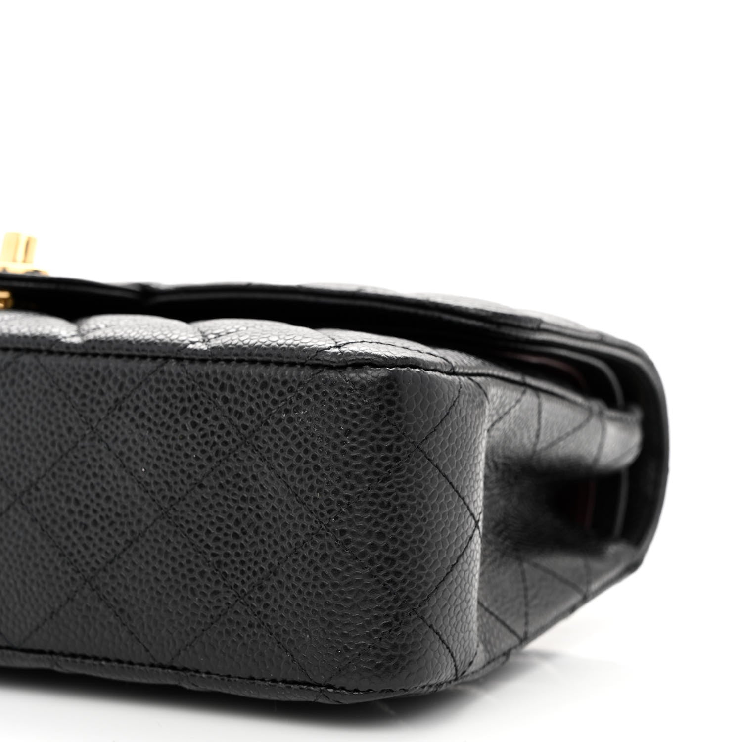 Chanel Caviar Quilted Medium Double Flap Black 10 of 10