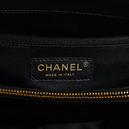 Chanel Caviar Quilted Grand Shopping Tote GST Black 5 of 7