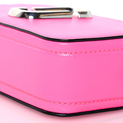 Marc Jacobs Saffiano Small Snapshot Camera Bag Bright Pink 12 of 15