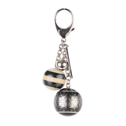 Louis Vuitton Mini Lin Croisette Bag Charm Black 1 of 4