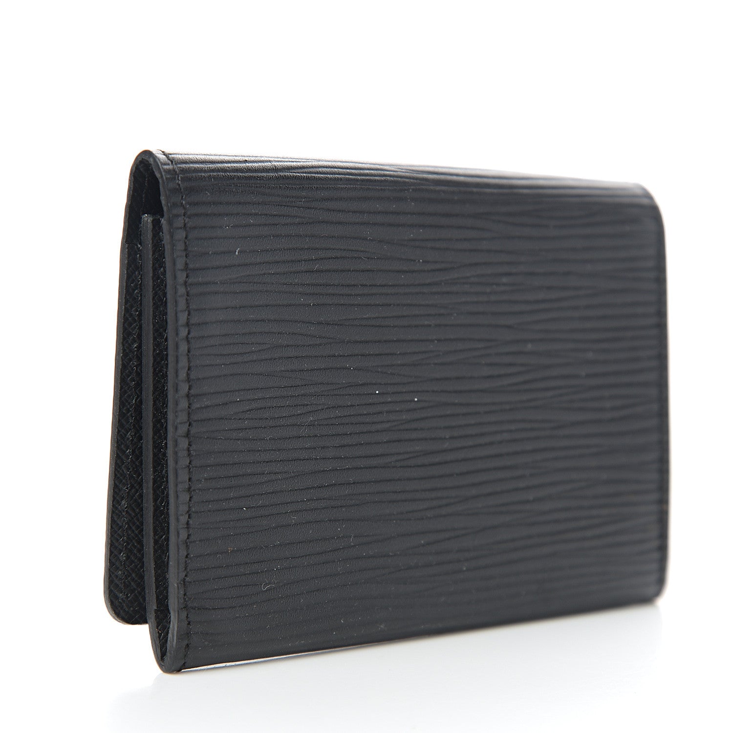 Louis Vuitton Epi Enveloppe Carte De Visite Black 2 of 5