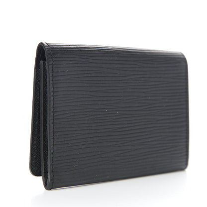 Louis Vuitton Epi Enveloppe Carte De Visite Black 2 of 5
