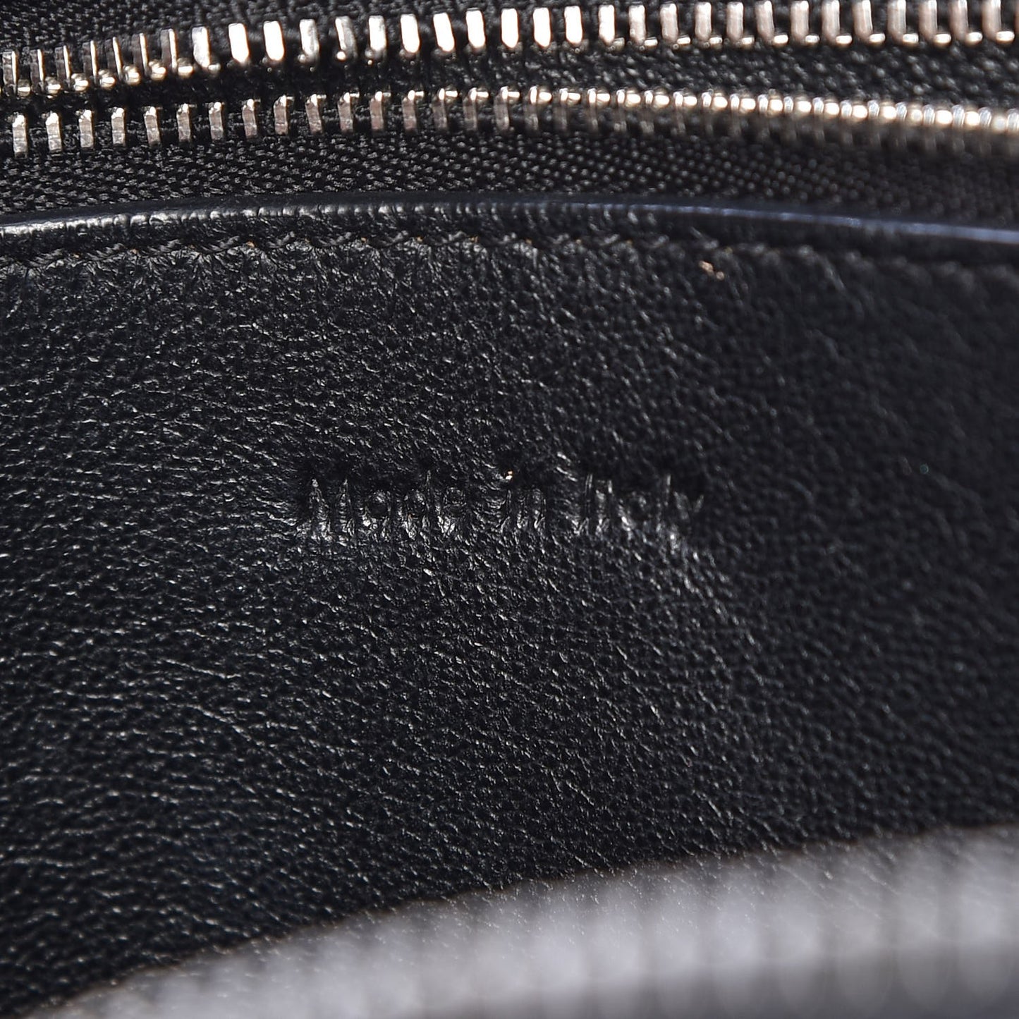 Supple Calfskin Medium Edge Shoulder Bag Black