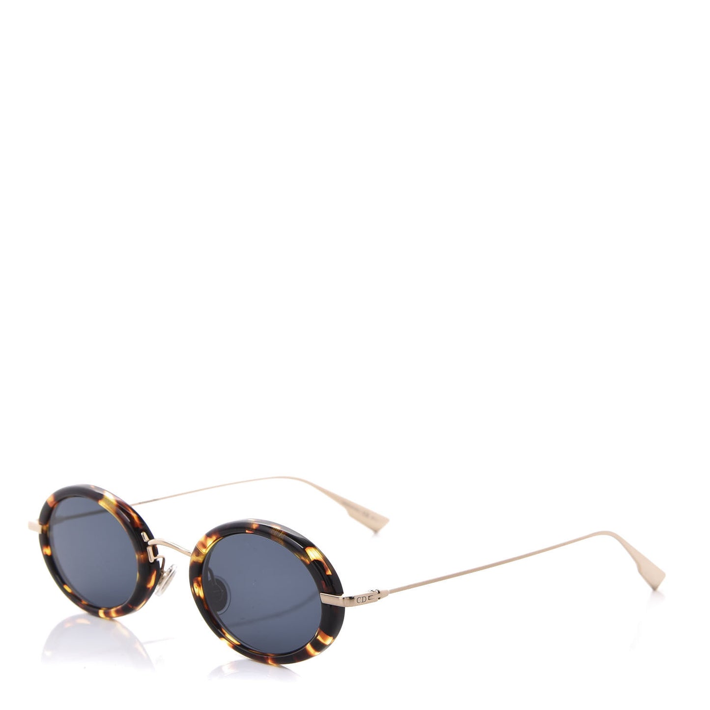 Acetate Metal DiorHypnotic 2 Sunglasses Havana Gold