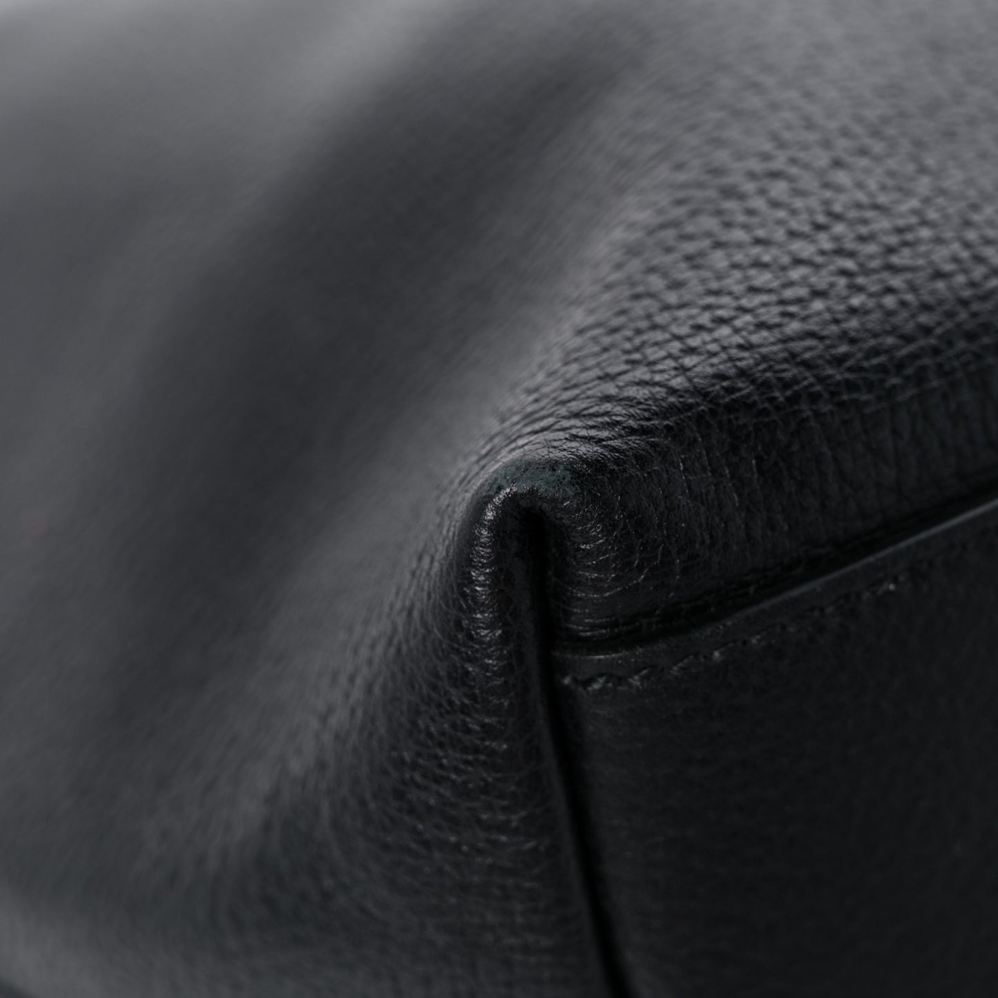 Textured Calfskin Web Medium Ophidia Shopping Tote Black