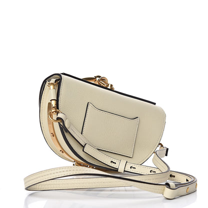 Chloe Calfskin Small Nile Bracelet Minaudiere Bag Off White 3 of 11