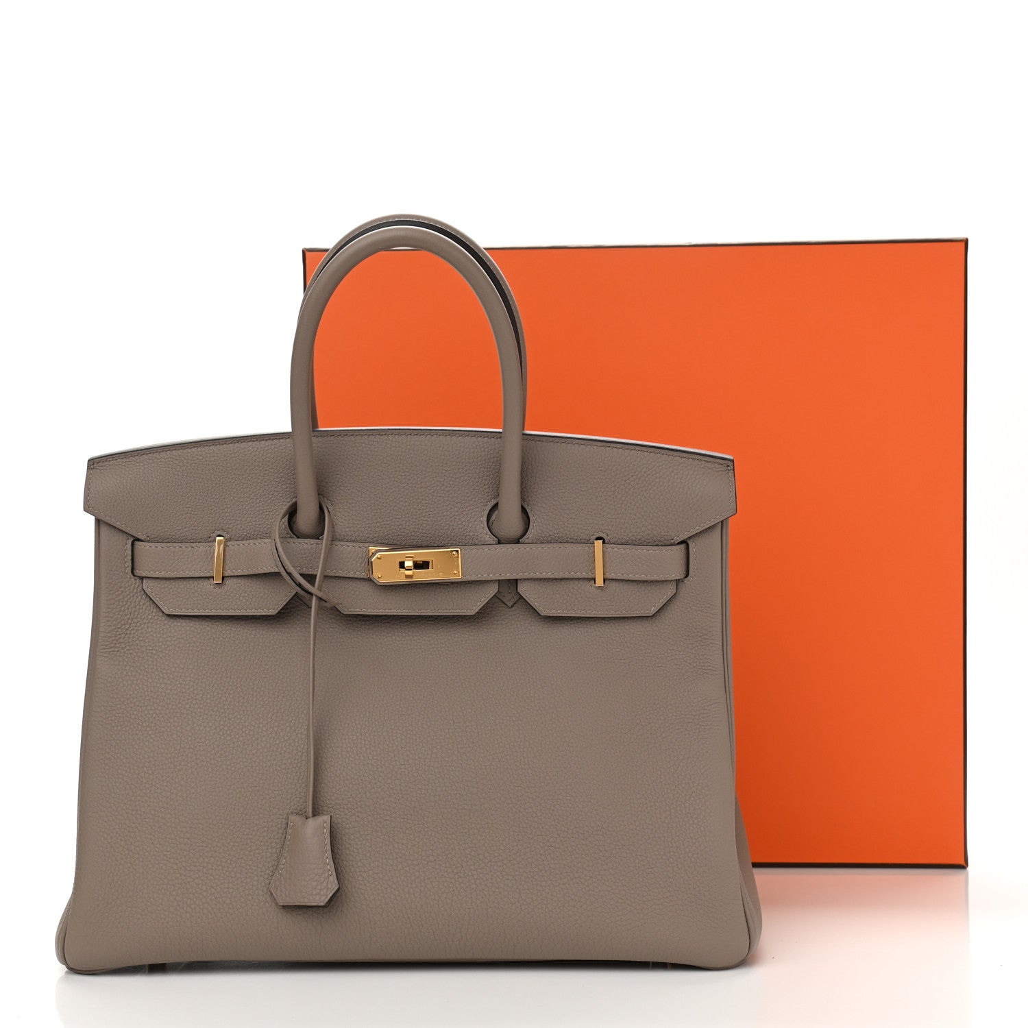 Hermes Togo Birkin 35 Gris Asphalte 10 of 14