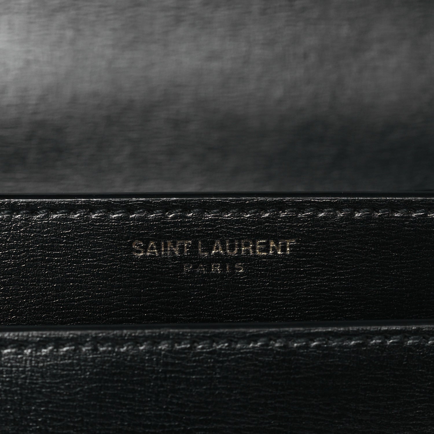 Saint Laurent Calfskin Medium Monogram Sunset Black 7 of 9