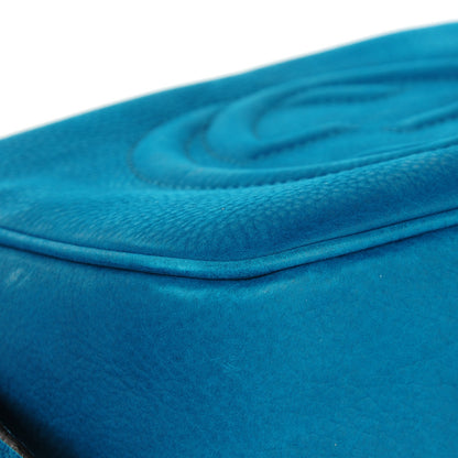 Gucci Vitello Range Small Soho Disco Bag Deep Cobalt 10 of 11