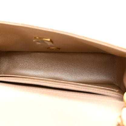 Chanel Metallic Goatskin Quilted Mini Rectangular Flap Gold 5 of 12