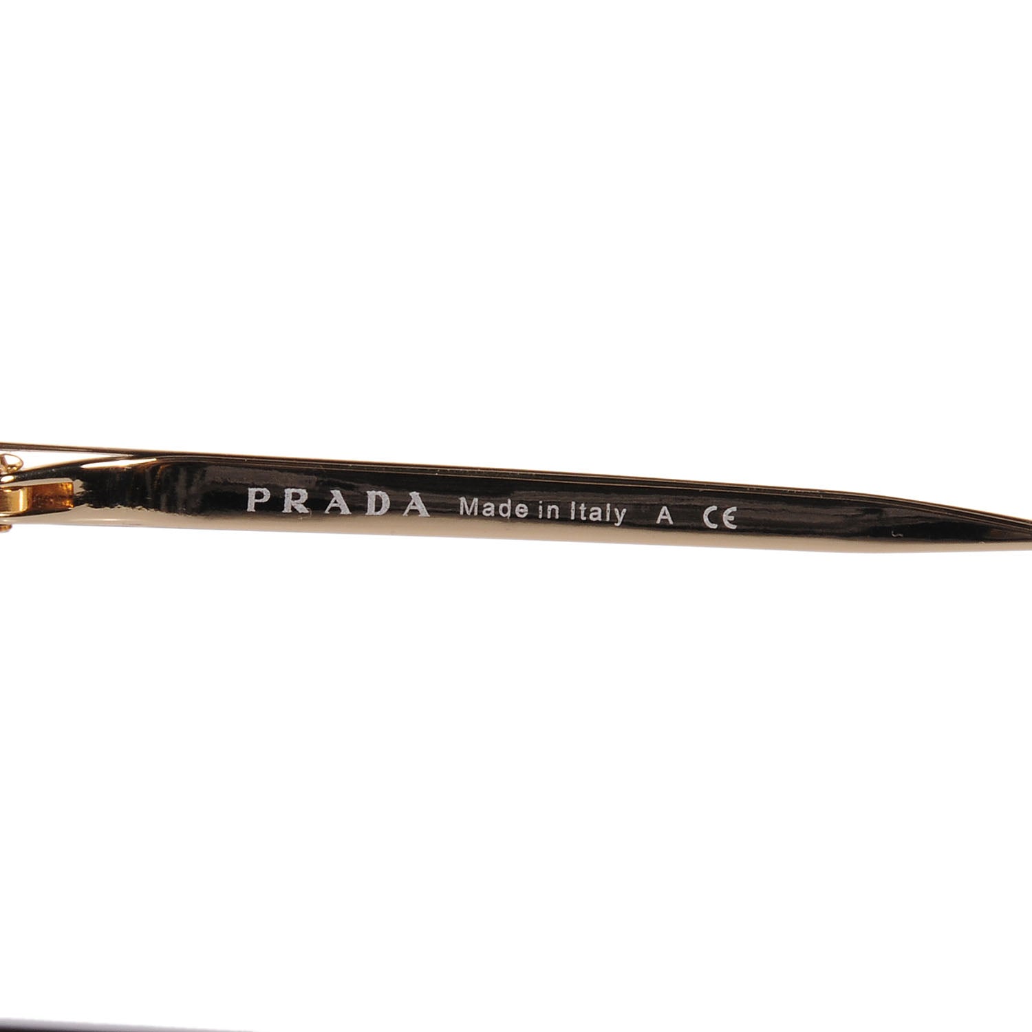 Prada Acetate Cinema Sunglasses SPR 09Q Black 4 of 5