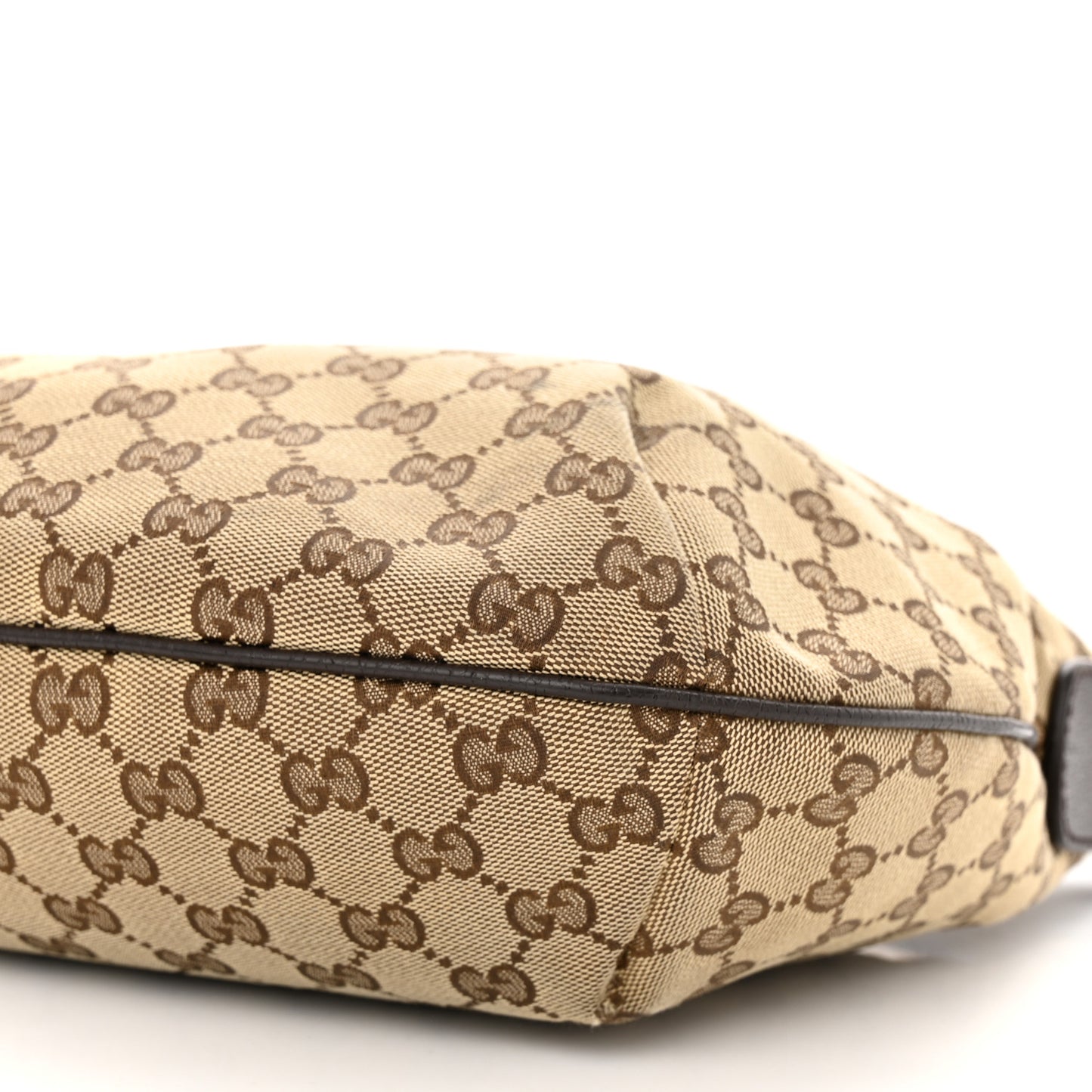 Monogram Medium Half Moon Hobo Dark Brown