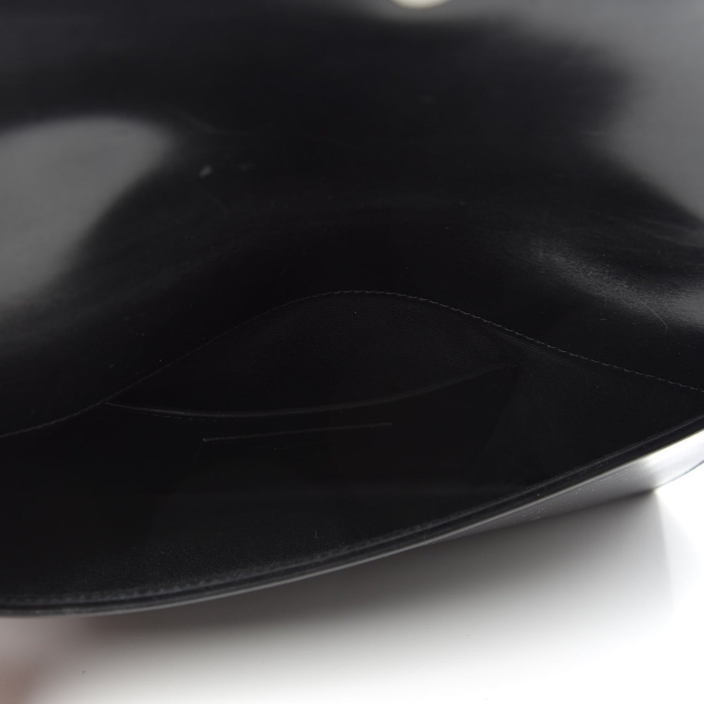 Calfskin Monogram Smoking Clutch Black