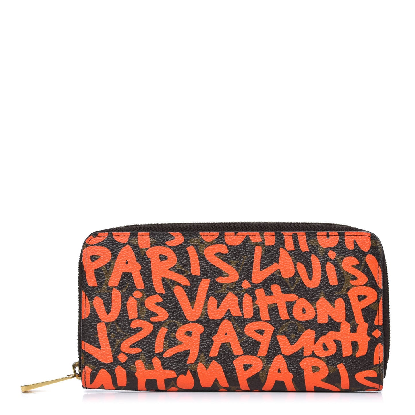 Monogram Graffiti Zippy Wallet Orange