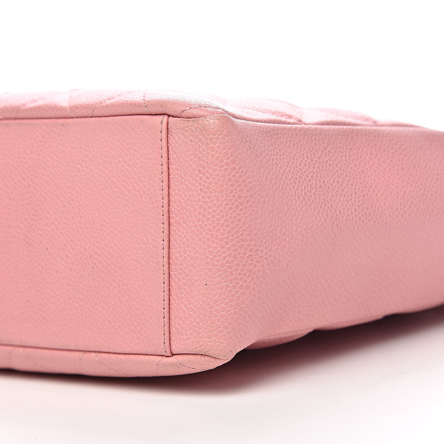 Caviar Quilted Petit Shopping Tote PST Pink