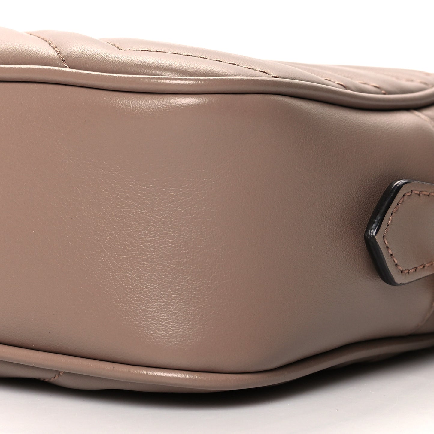 Calfskin Matelasse Mini GG Marmont Chain Shoulder Bag Porcelain Rose