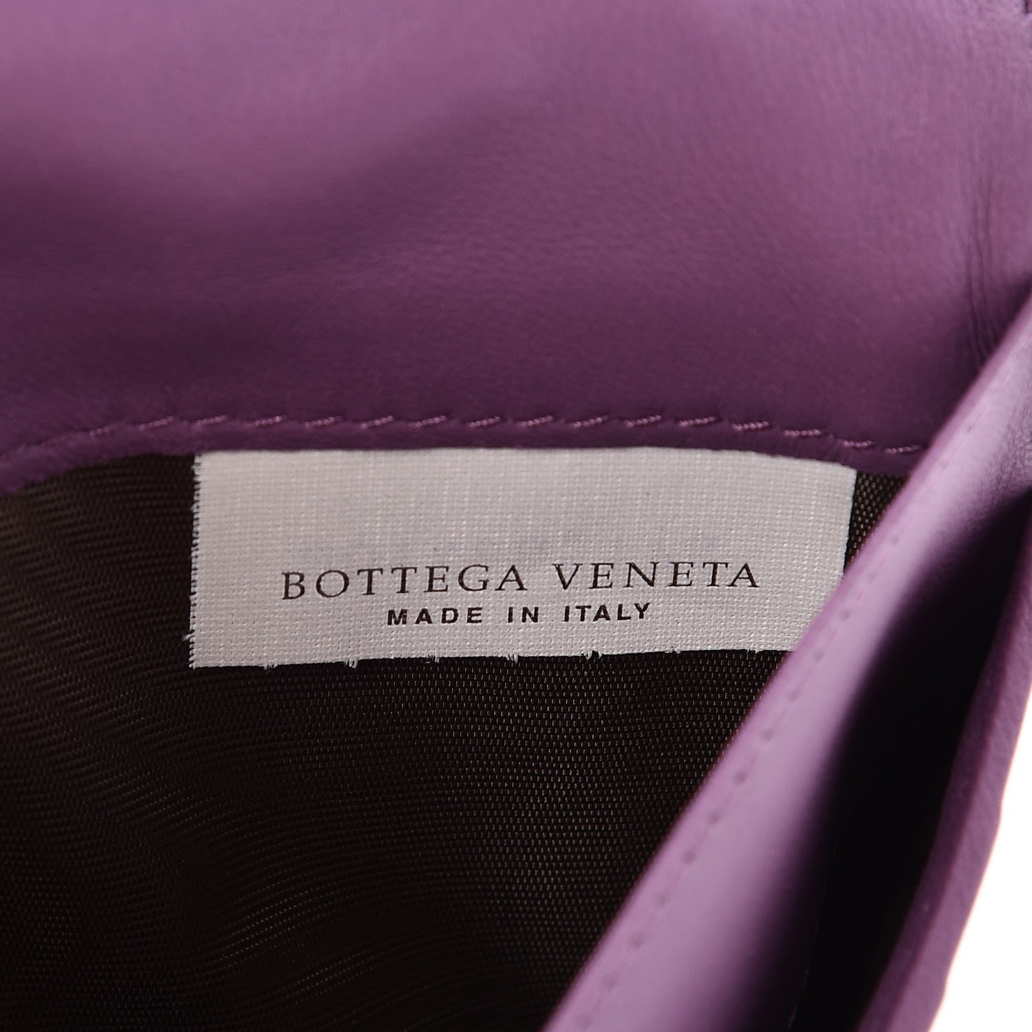 Bottega Veneta Nappa Intrecciato Continental Wallet Lilac 7 of 8