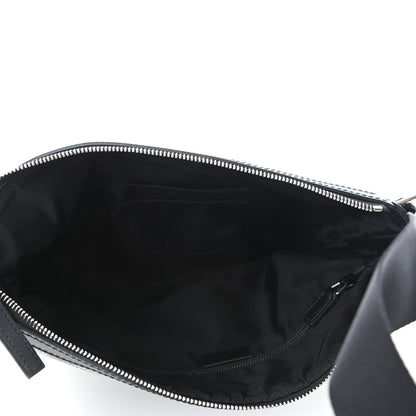 Gucci GG Supreme Monogram Web Messenger Bag Black 4 of 4