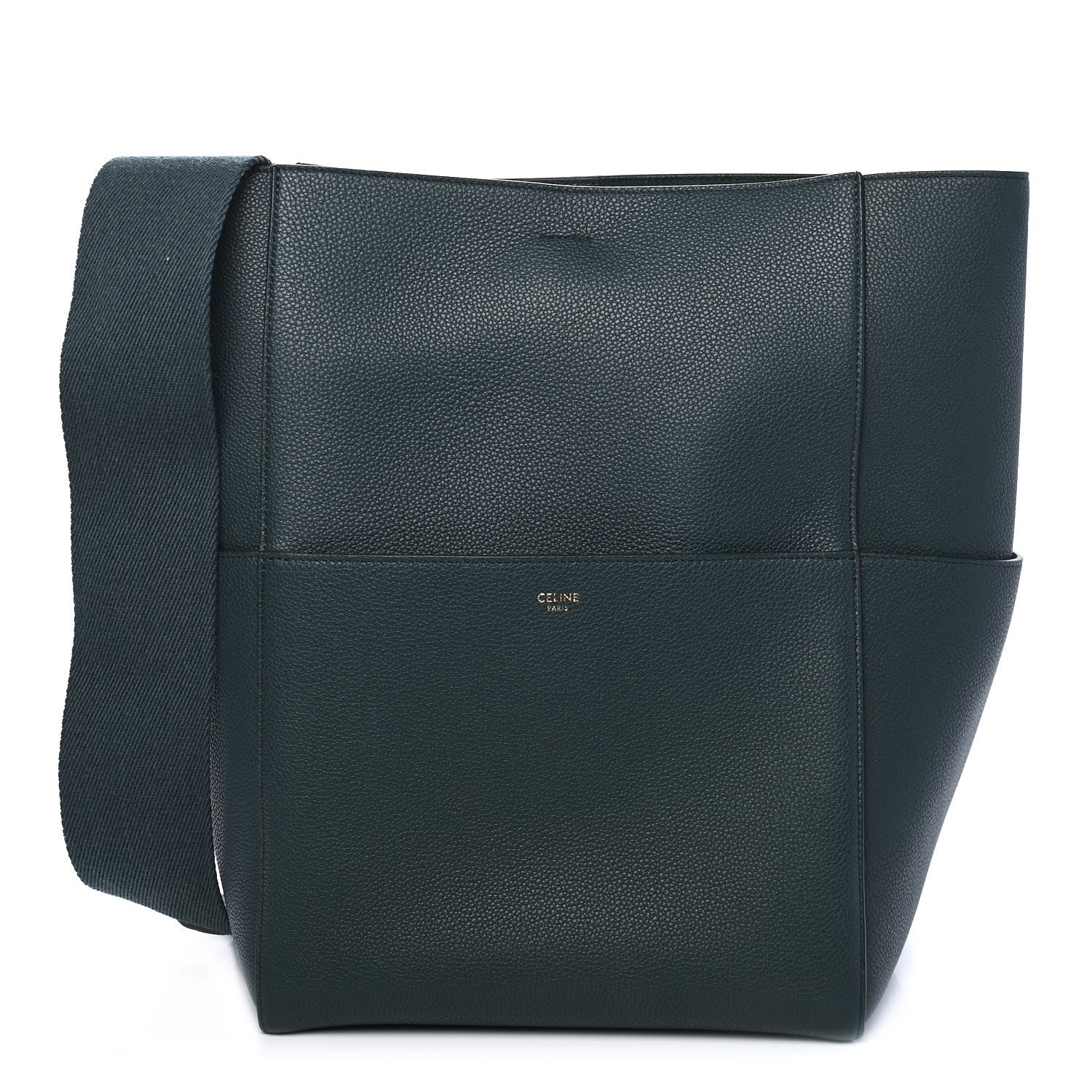 Celine Soft Grained Calfskin Sangle Bucket Bag Amazone 1 of 9