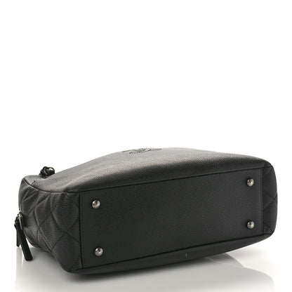 Chanel Caviar Quilted Large Coco Camera Case Black 4 of 10