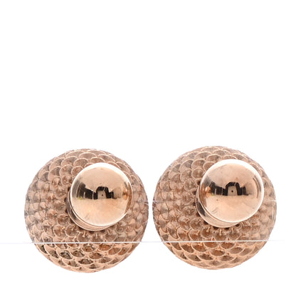 Christian Dior Mise En Dior Tribal Earrings Rose Gold 1 of 4