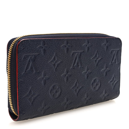Louis Vuitton Empreinte Zippy Wallet Marine Rouge 3 of 8