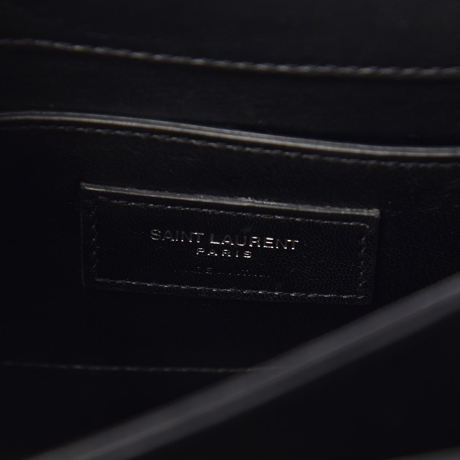Saint Laurent Denim Medium Monogram Sunset Black 6 of 7